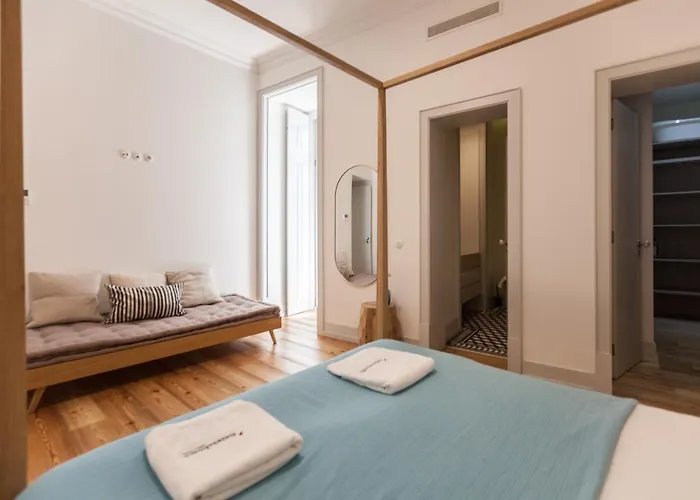 דירה Flh Lux Baixa Flat - Historical Center Near Tejo River ליסבון